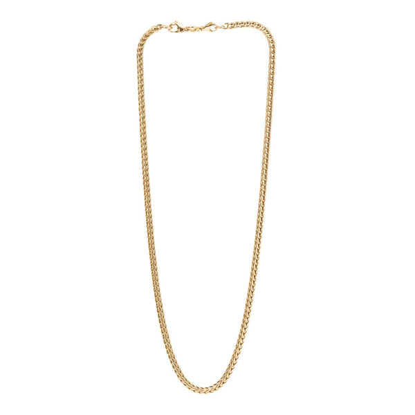 Gold 14 k Necklace with Basic Clasp