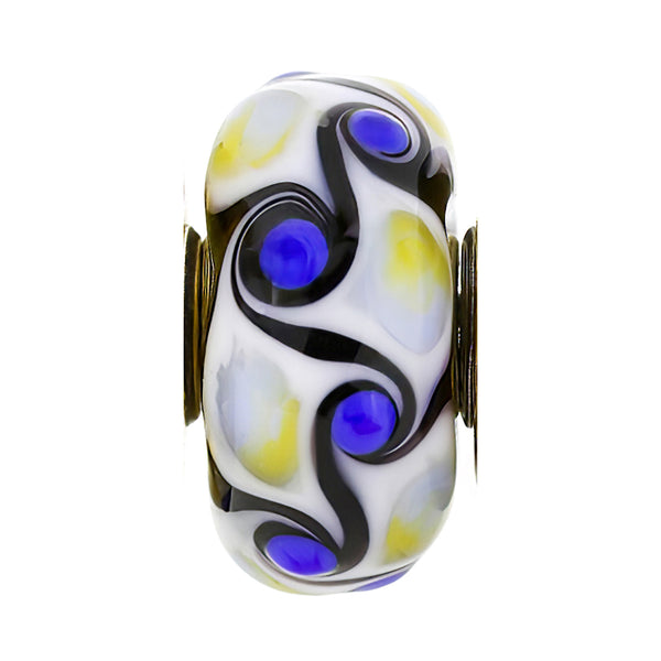 AF2025 Unique Session 1 - Bead 37 Swirl Harlequin