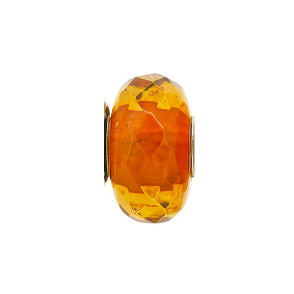 AF2025 SESSION 6: 3. Trollbeads Retired & Special Treasures: Bead 167 TAMBE Facet Amber #05