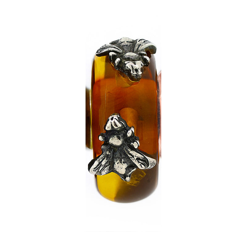 TF2025 SESSION 10: 5. Trollbeads Retired & Special Treasures: Bead 79 TAMBE Wings of Amber With 2 #02