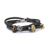 Below the Surface Leather Bracelet