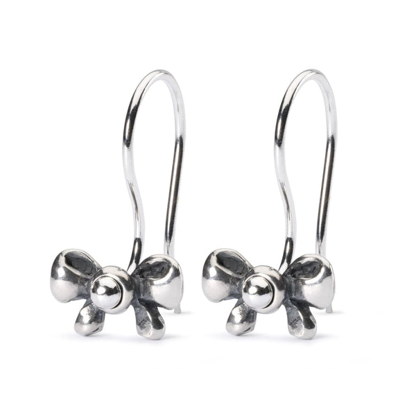Bow Earrings with Silver Earring Hooks