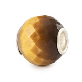 Round Yellow Tiger Eye Facet