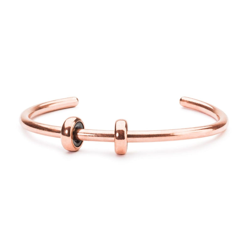 Copper Bangle with 2 x Copper Spacers