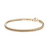 Gold 14 k Bracelet with Basic Clasp
