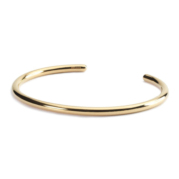 GOLD PLATED BANGLE WITH 2 X GOLD SPACERS