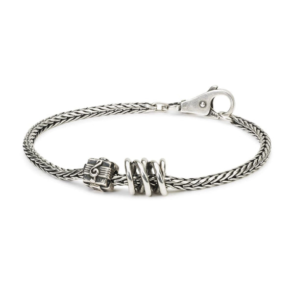 Sterling Silver Bracelet with Silver Beads