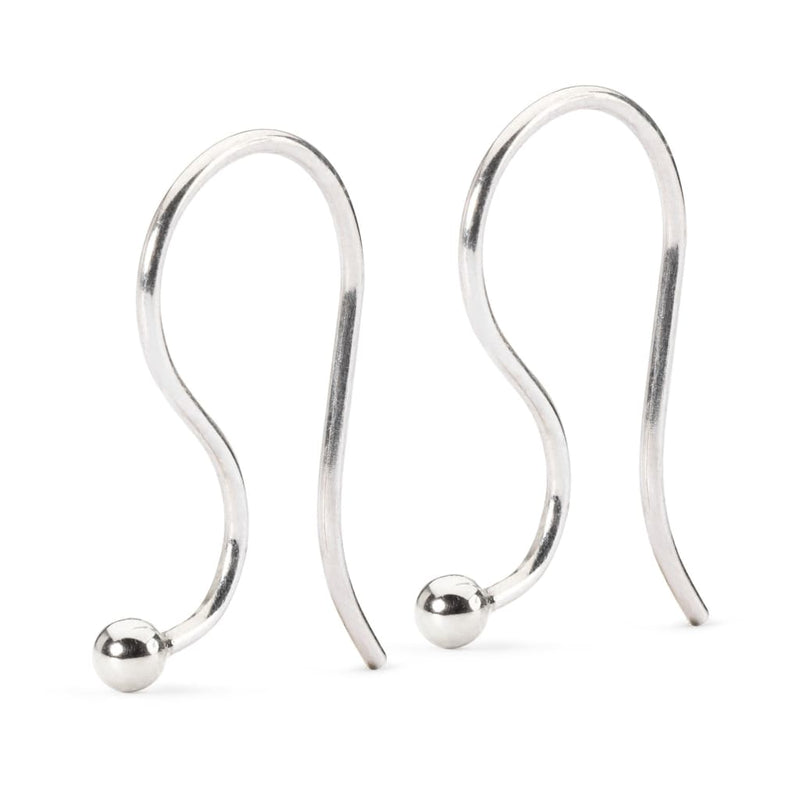 Wood Anemone Earrings with Silver Earring Hooks