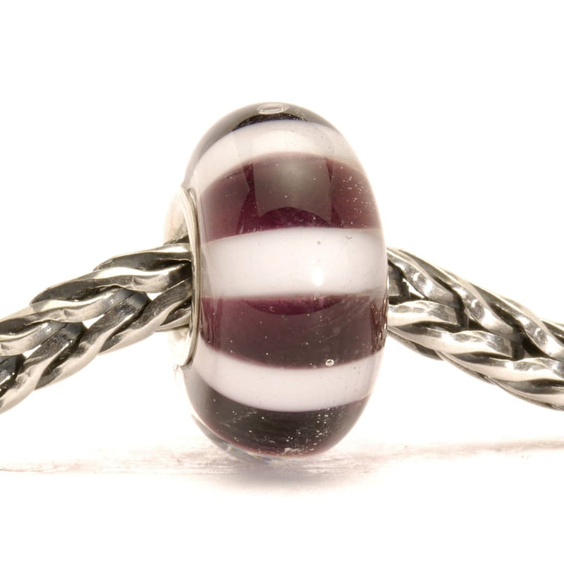 Black and White Stripes - Bead/Link
