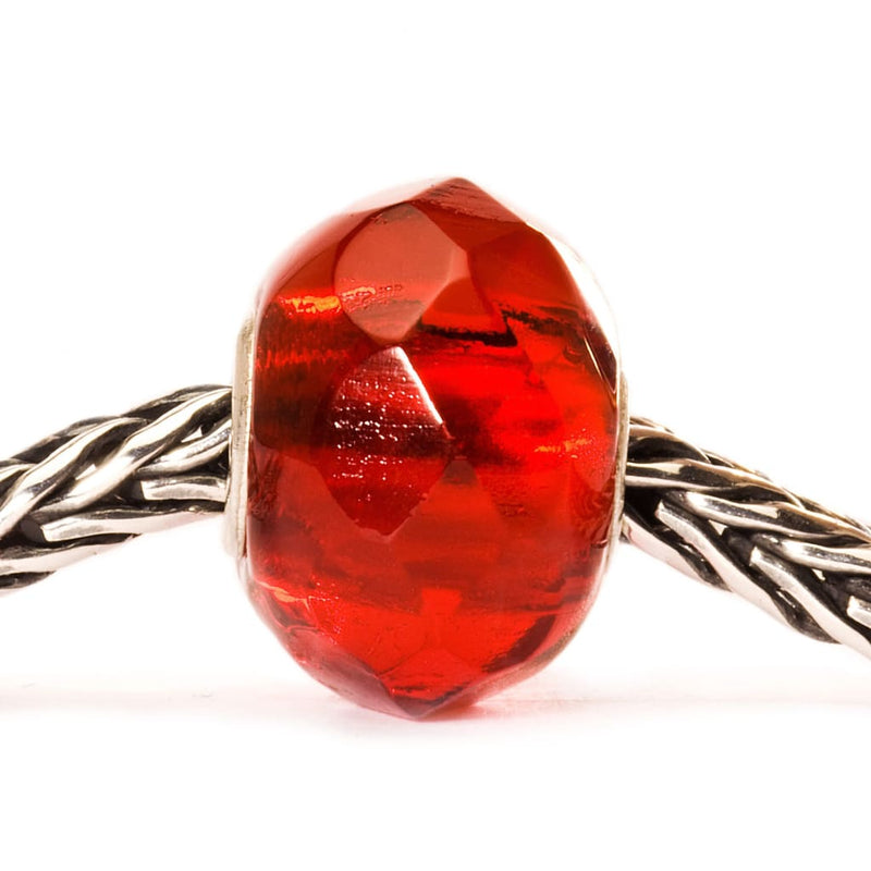 Bright Red Prism - Bead/Link
