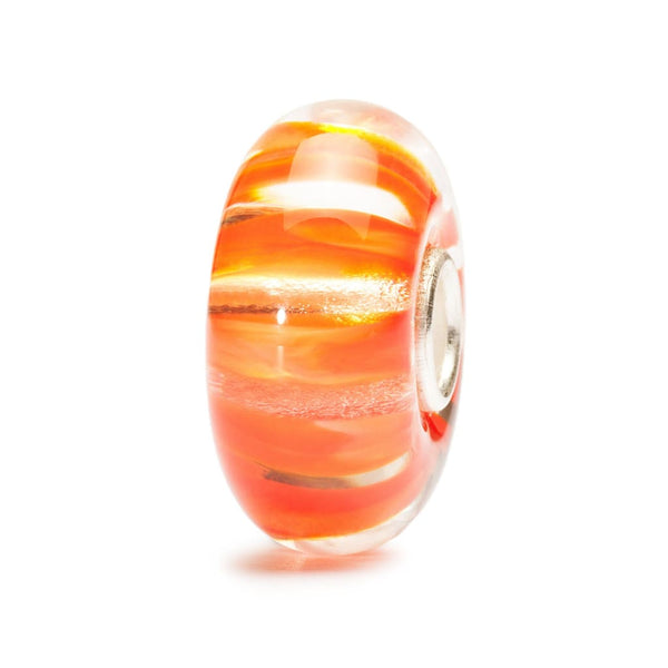 Clear Coral Stripe - Bead/Link