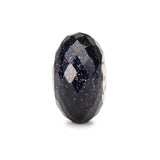 Faceted Blue Goldstone - Bead/Link
