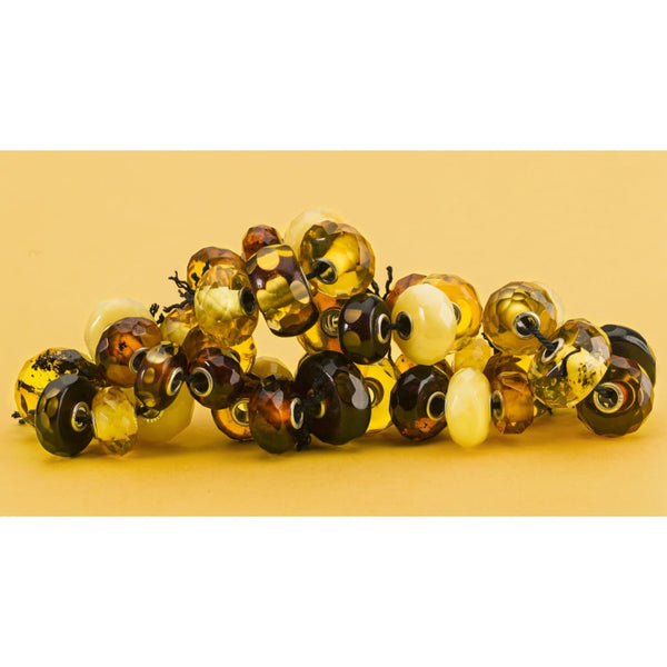 Facetted Amber - Bead/Link