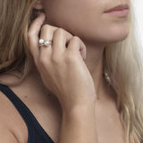Grey Pearl Ring - Ring