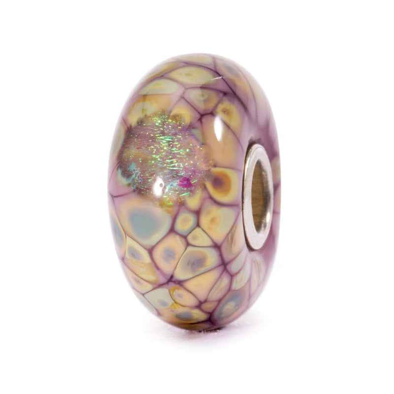 Purple Flower Mosaic - Bead/Link