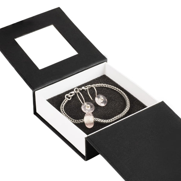 Rose Quartz Gift Set - BOM Bracelet
