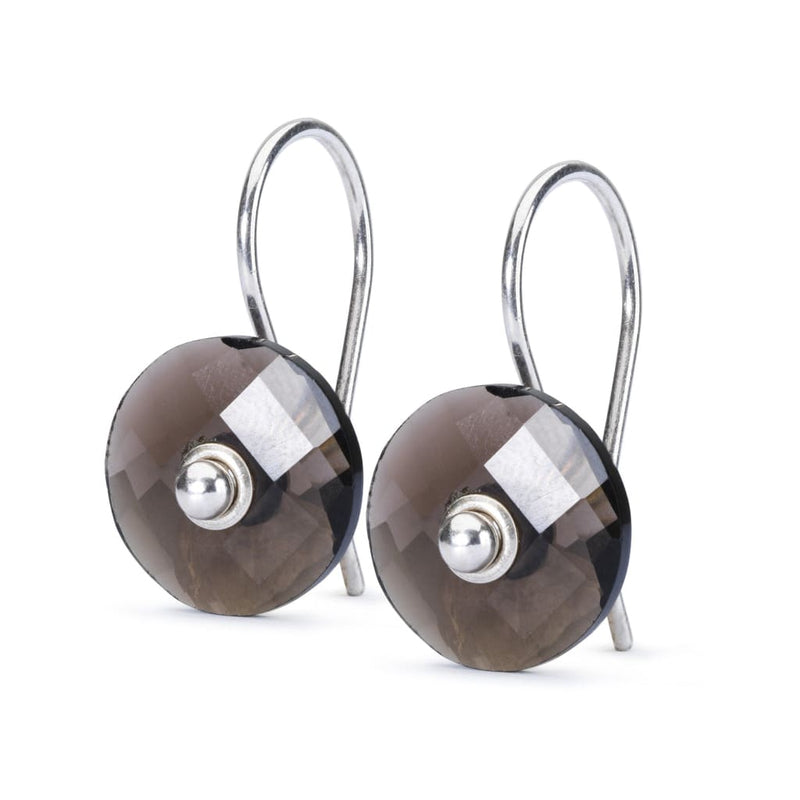 Smoky Quartz Earrings with Silver Earring Hooks - BOM 