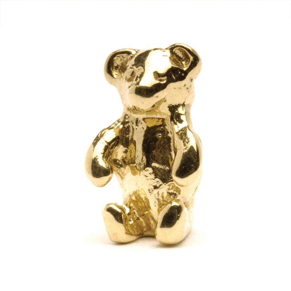 Teddy Bear Gold – Trollbeads Australia New Zealand Pty Ltd